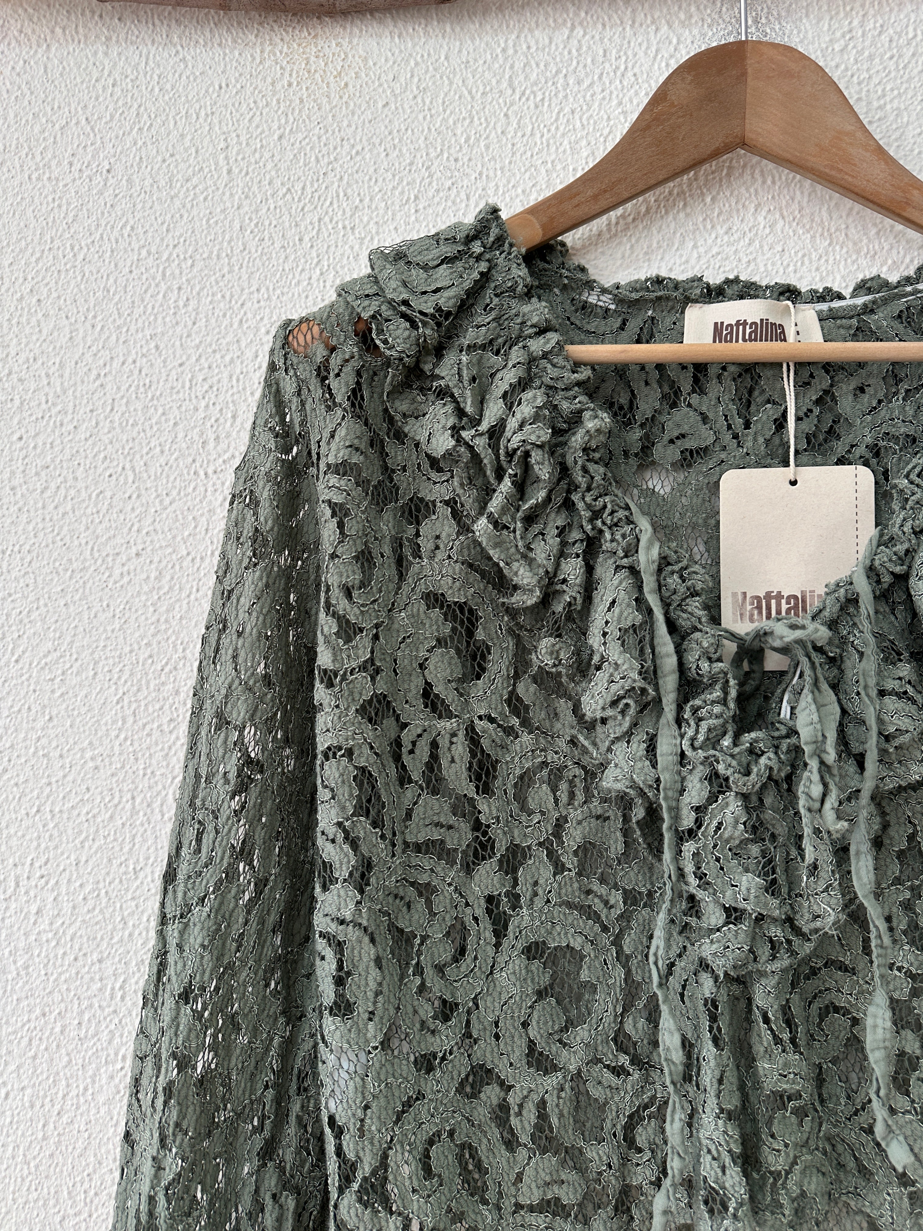 Túnica de renda c/ folhos ARIZONA