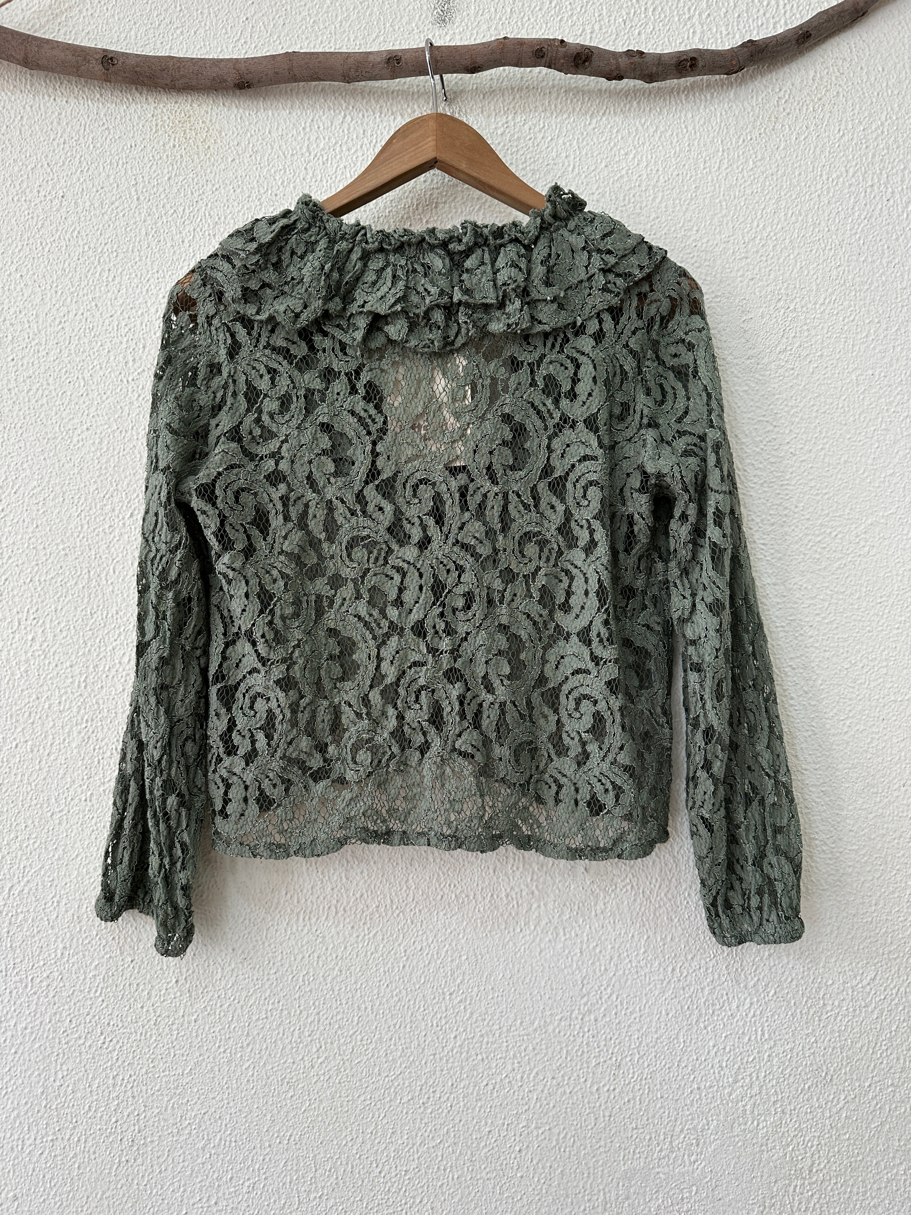 Túnica de renda c/ folhos ARIZONA