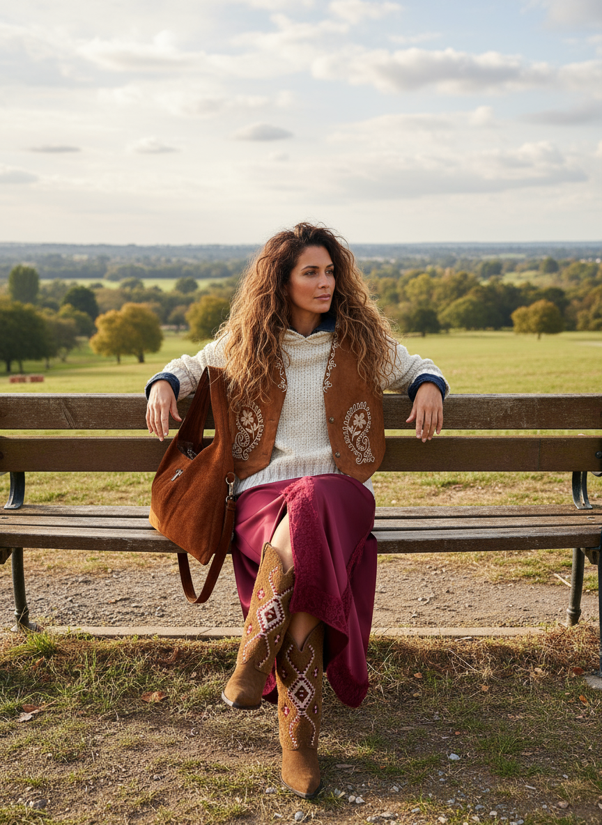 Saia comprida em cetim c/renda IMPRESSION