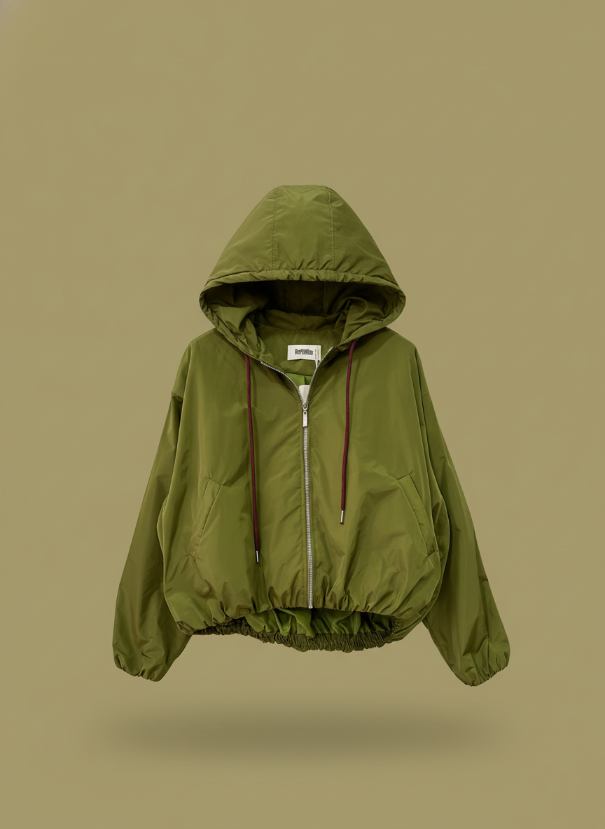 Bomber corta-vento c/ capuz LUDWIG