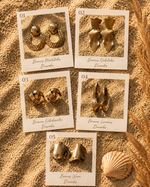 Load image in the gallery viewer,Brincos em aço dourado RELISH
