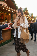 Cargue la imagen en el visor de la galería,Colete estilo bomber c/ bolsos SNOWFLAKE
