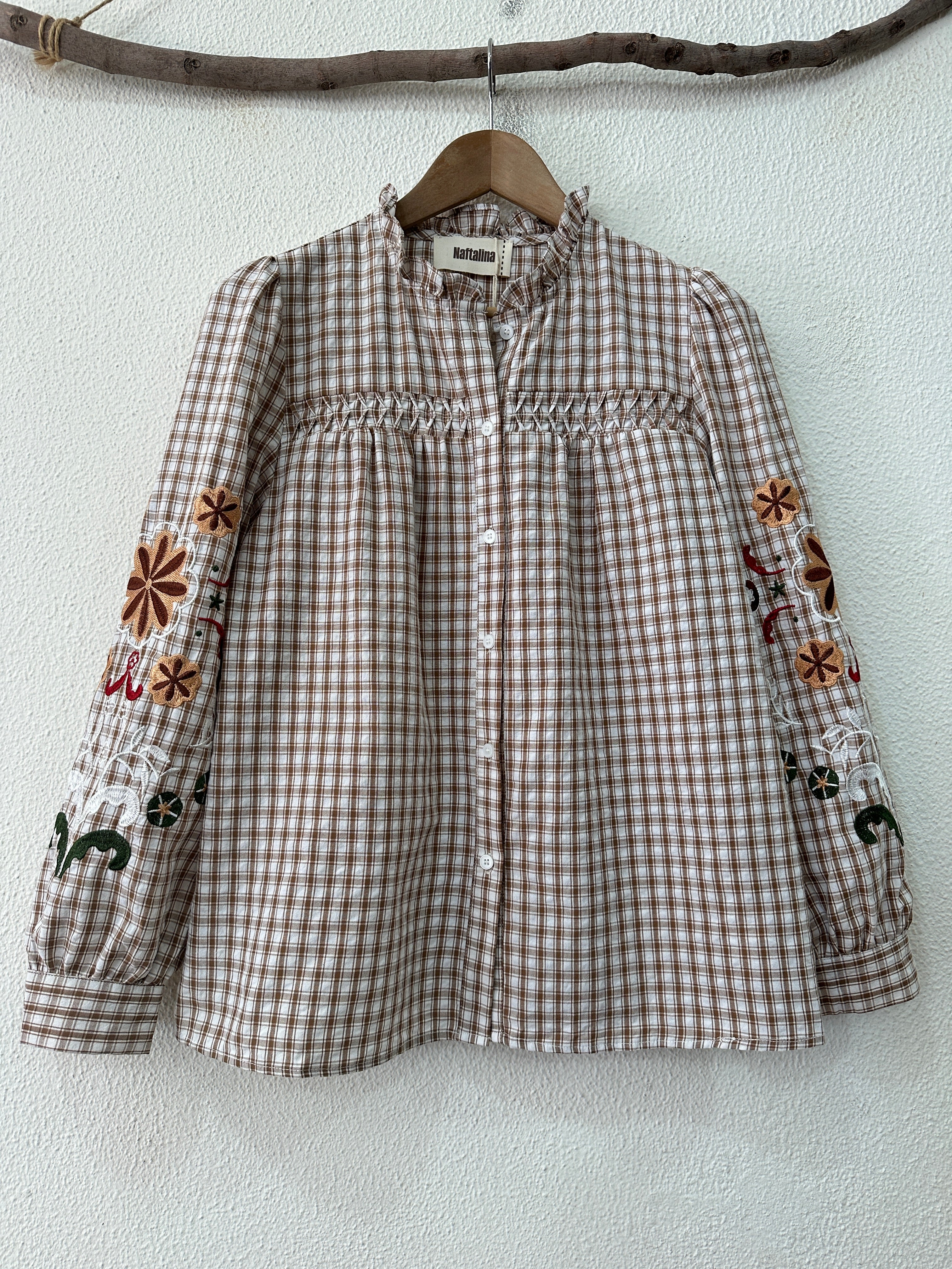 Camisa c/ bordados CANDACE