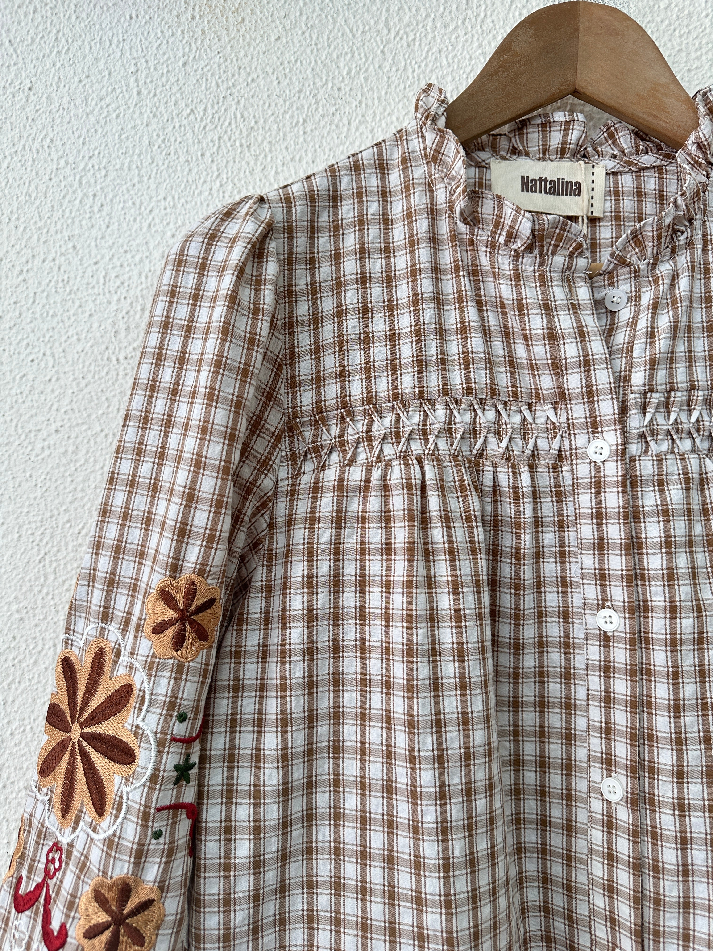 Camisa c/ bordados CANDACE