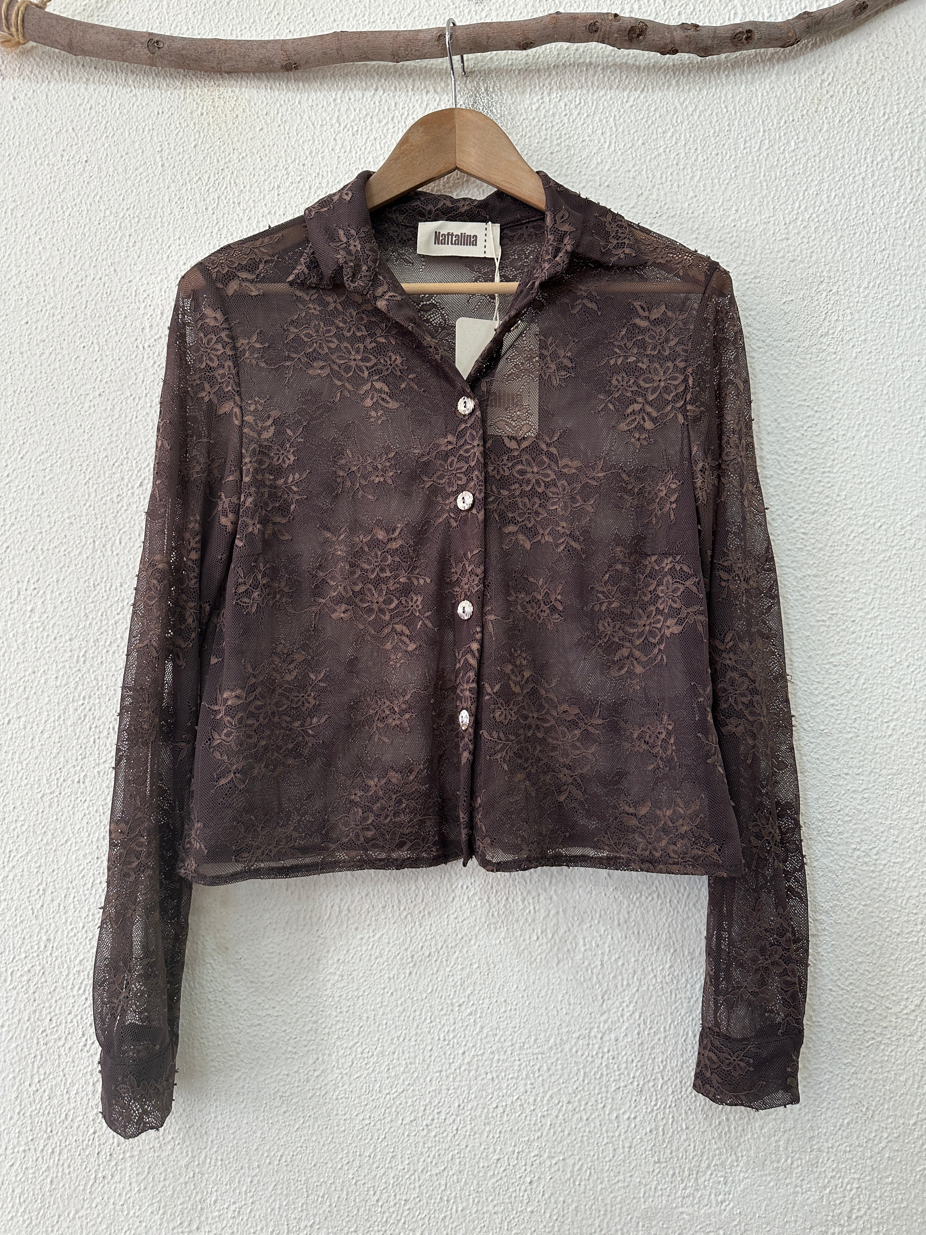 Camisa em renda MAGGIE