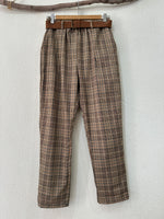 Load image in the gallery viewer,Calças carrot c/ cinto OXFORD
