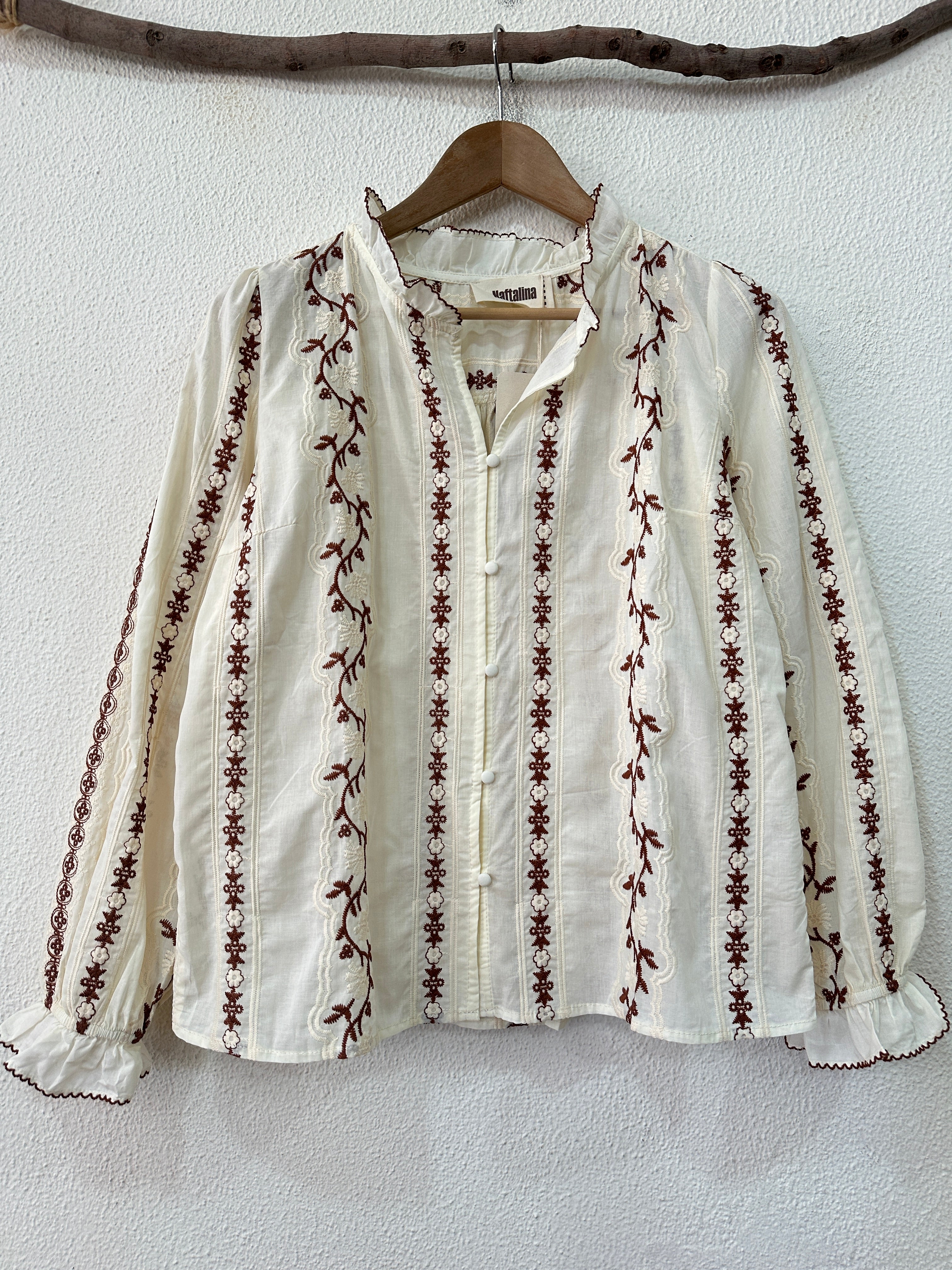 Camisa bordada ISABELLA