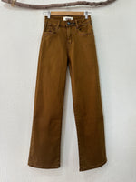 Load image in the gallery viewer,Calças em sarja bordadas HONEY
