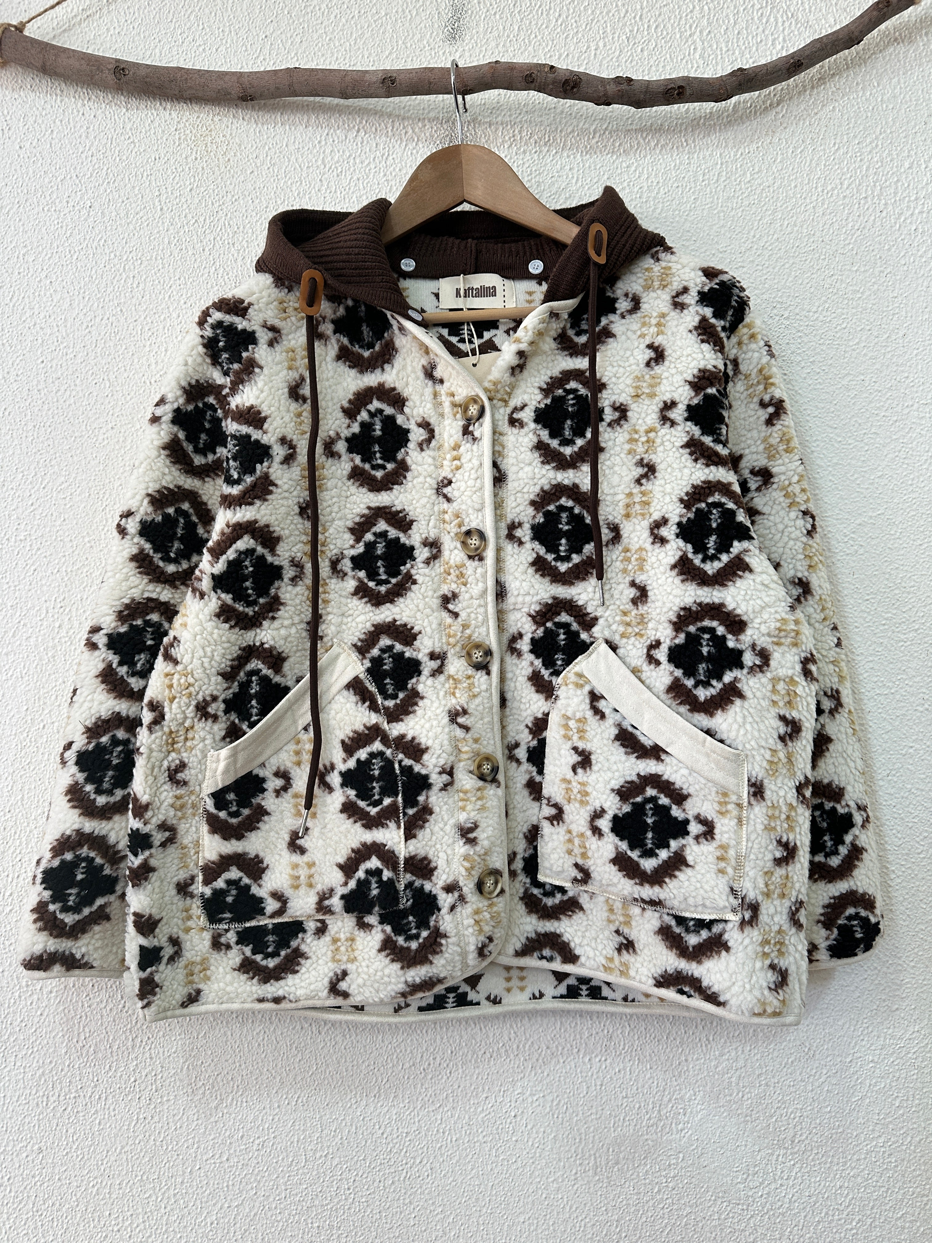 Casaco polar c/ capuz ALASKA