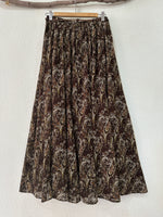 Load image in the gallery viewer,Saia em chiffon c/ cinto em macramé SARAH
