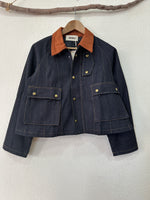 Load image in the gallery viewer,Casaco em denim forrado BRONX
