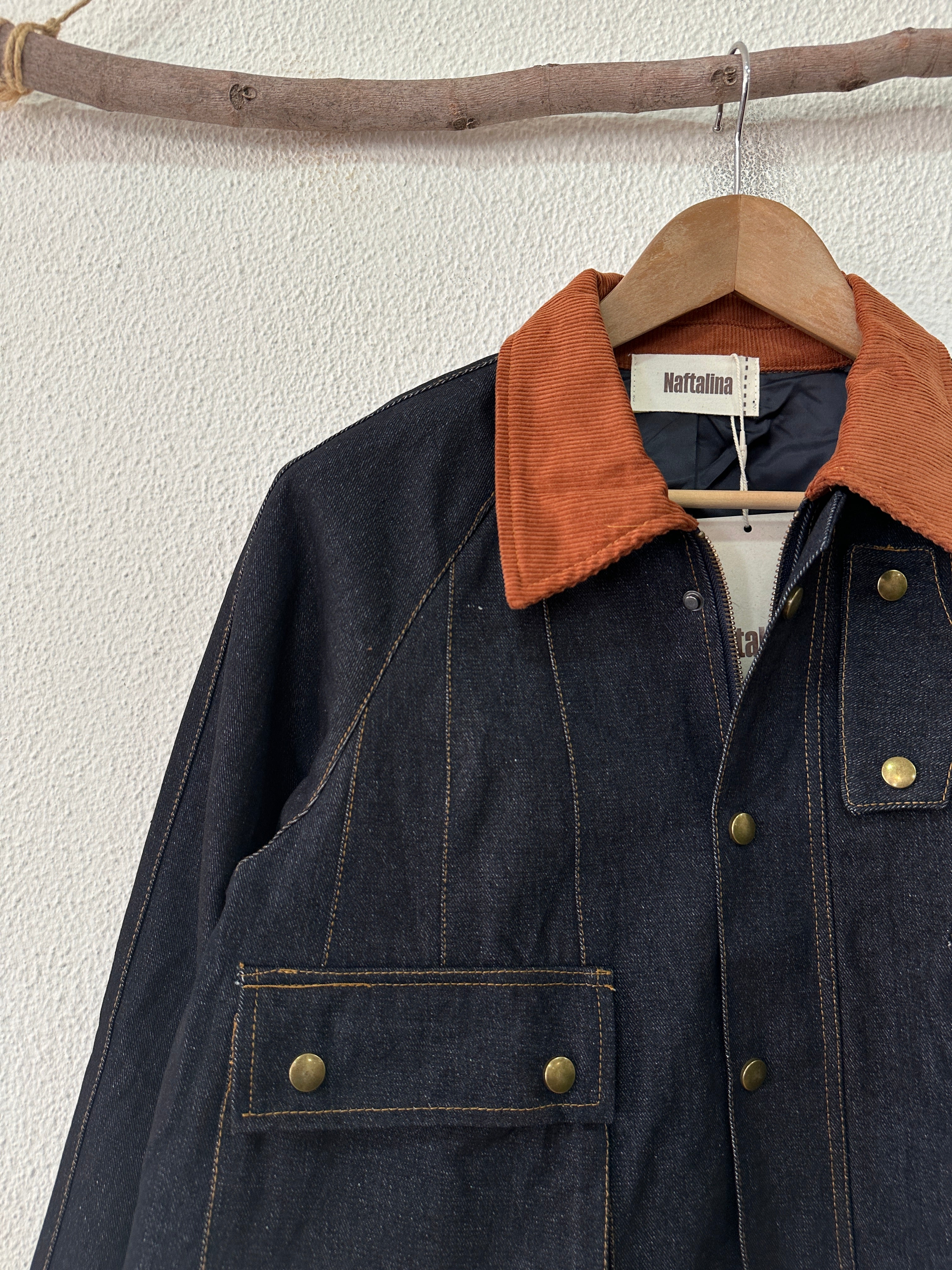 Casaco em denim forrado BRONX