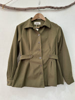 Load image in the gallery viewer,Trench coat c/ folho bordado amovível BEATRICE
