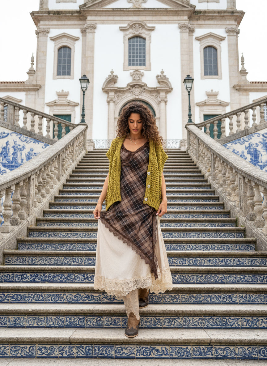 Colete oversize c/botões CLAUDE