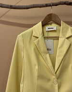 Carregar imagem no visualizador da galeria, Blazer amarelo - detalhe lapela

