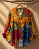 Carregar imagem no visualizador da galeria, Blusa floral — frente
