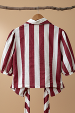 Carregar imagem no visualizador da galeria, Blusa Riscas - Costas

