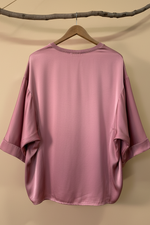 Carregar imagem no visualizador da galeria, Blusa rosa costas
