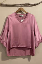 Carregar imagem no visualizador da galeria, Blusa rosa frente
