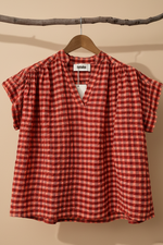 Carregar imagem no visualizador da galeria, Blusa vichy frente
