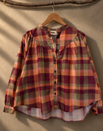 Carregar imagem no visualizador da galeria, Blusa Xadrez - Costas

