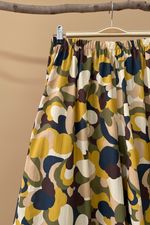 Cargue la imagen en el visor de la galería,Calças balloon verde/amarelo - detalhe
