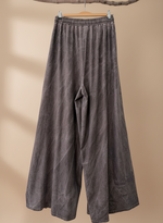 Carica l'immagine nel visualizzatore della galleria,Calças wide leg — lateral
