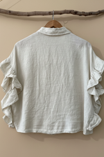 Chargez l'image dans la visionneuse de la galerie,Camisa babados costas
