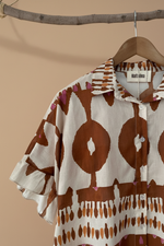 Carica l'immagine nel visualizzatore della galleria,Camisa ikat detalhe corrigido
