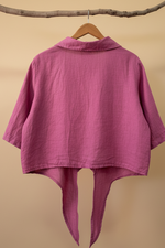 Carregar imagem no visualizador da galeria, Camisa Rosa - Costas
