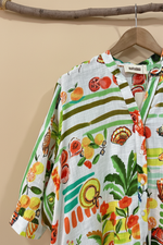 Carica l'immagine nel visualizzatore della galleria,Camisa tropical - detalhe
