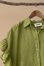 Chargez l'image dans la visionneuse de la galerie,Camisa verde detalhe
