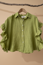 Chargez l'image dans la visionneuse de la galerie,Camisa verde frente
