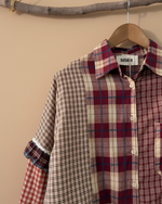Chargez l'image dans la visionneuse de la galerie,Camisa xadrez — detalhe
