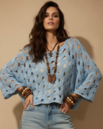 Carregar imagem no visualizador da galeria, Poncho c/ transparências WAVES
