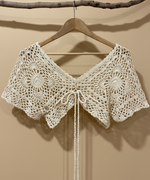Carregar imagem no visualizador da galeria, Capa crochet fundo bege - frontal
