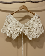 Carregar imagem no visualizador da galeria, Capa crochet fundo bege - traseira

