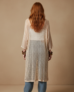 Carregar imagem no visualizador da galeria, Casaco Crochet — Costas
