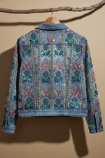 Carica l'immagine nel visualizzatore della galleria,Casaco denim costas
