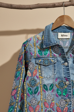 Carica l'immagine nel visualizzatore della galleria,Casaco denim detalhe
