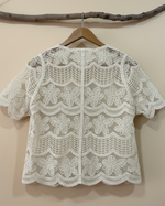 Load image in the gallery viewer,Casaquinho renda - costas
