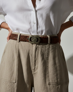 Carregar imagem no visualizador da galeria, Cinto concho radiante - Modelo cintura
