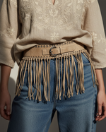 Carregar imagem no visualizador da galeria, Cinto descaído na anca
