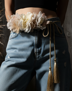 Carregar imagem no visualizador da galeria, Cinto na cintura com calças baggy
