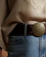 Carregar imagem no visualizador da galeria, Cinto pele premium - Anca descaída
