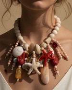 Carica l'immagine nel visualizzatore della galleria,Close-up do colar marítimo
