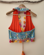 Carica l'immagine nel visualizzatore della galleria,Colete bordado costas
