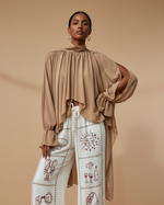 Carregar imagem no visualizador da galeria, Capa c/ decote em halter FLOW
