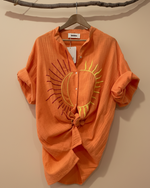 Carica l'immagine nel visualizzatore della galleria,Conjunto laranja camisa nó
