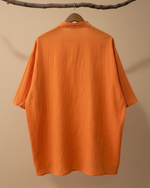 Carica l'immagine nel visualizzatore della galleria,Conjunto laranja costas camisa
